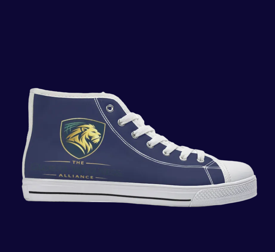 Custom Unisex High Top Canvas Sneakers