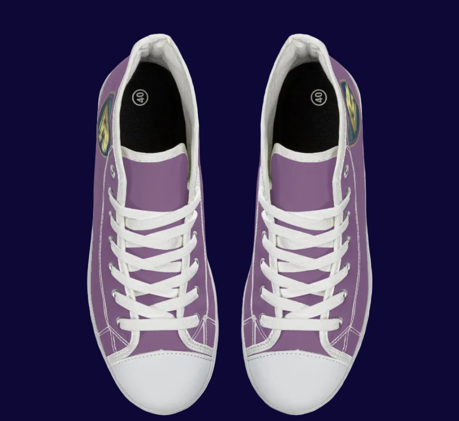Custom Unisex High Top Canvas Sneakers