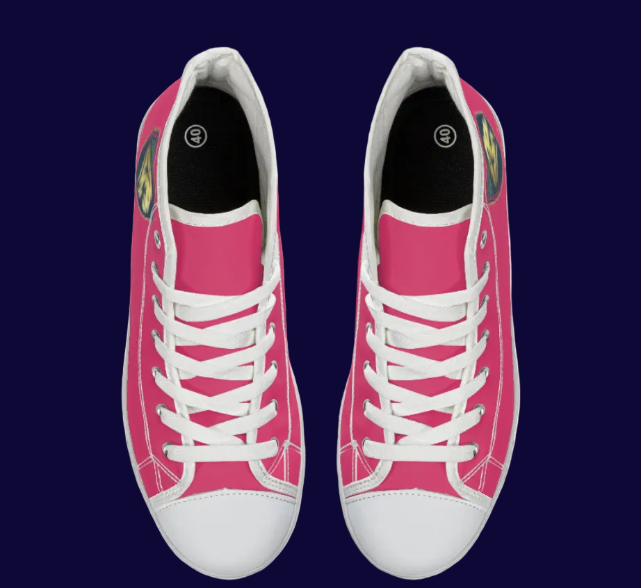 Custom Unisex High Top Canvas Sneakers