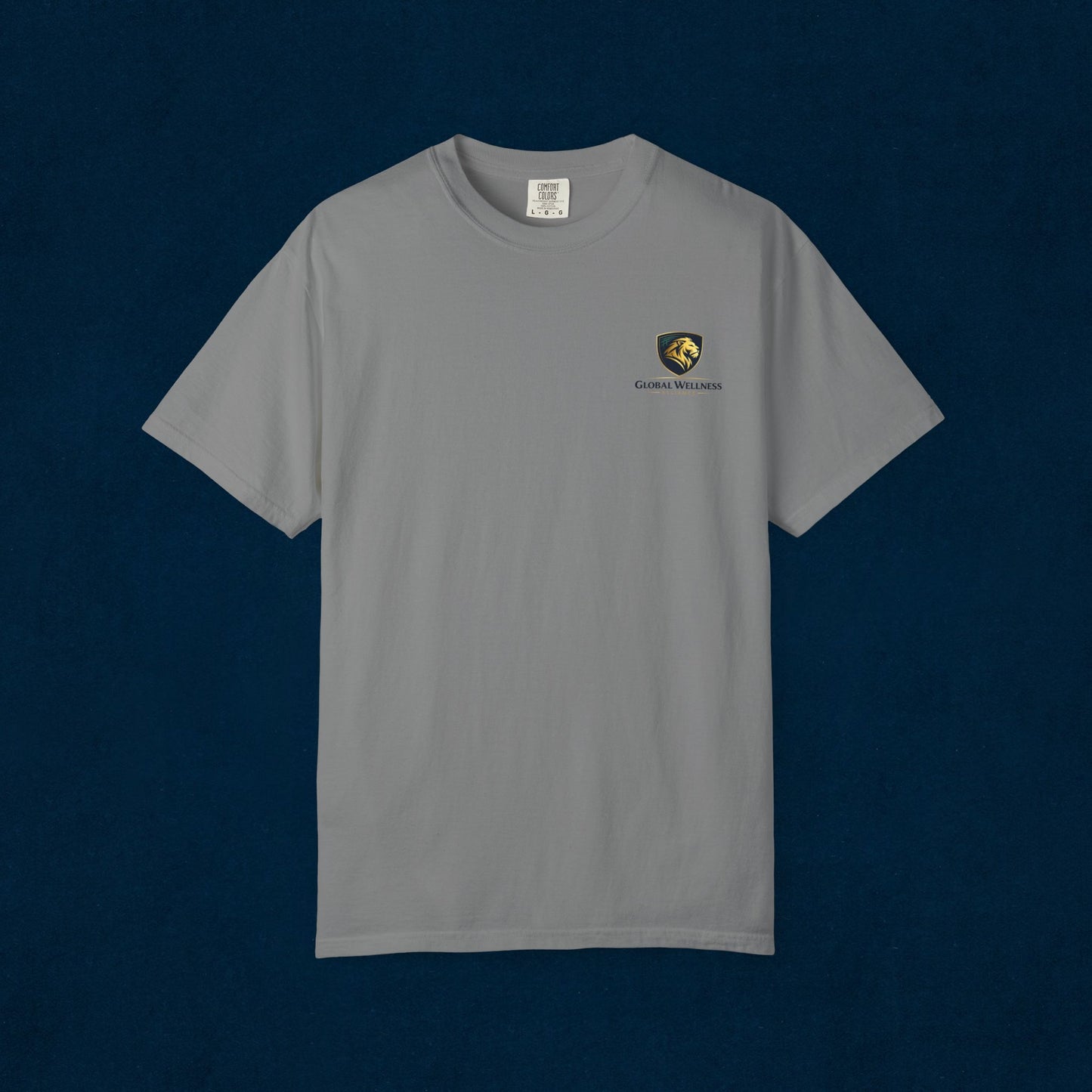 Vintage Crest T-Shirt — Gentle Waves Club Chest Logo