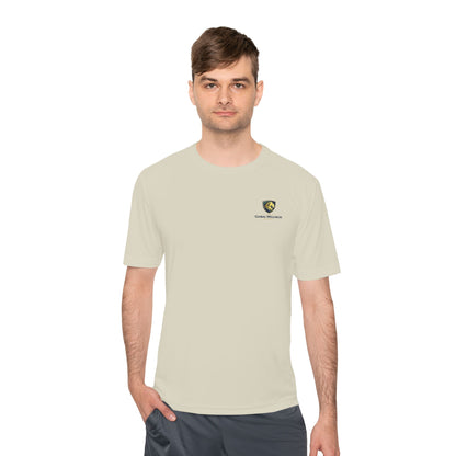 'To More' Moisture-Wicking Tee — Casual Graphic Athletic Shirt