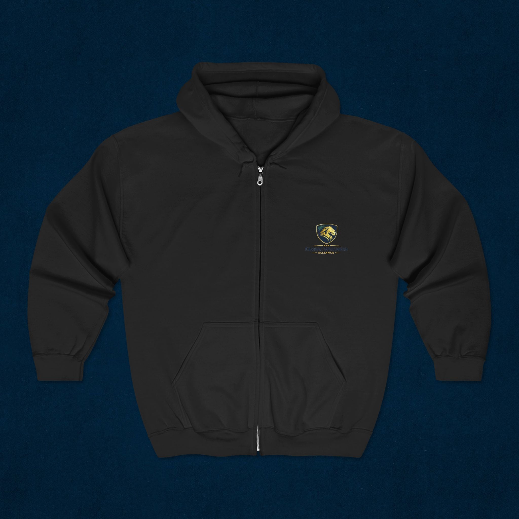 John Deere Logo Zip Hoodie — Farm Tractors Workwear