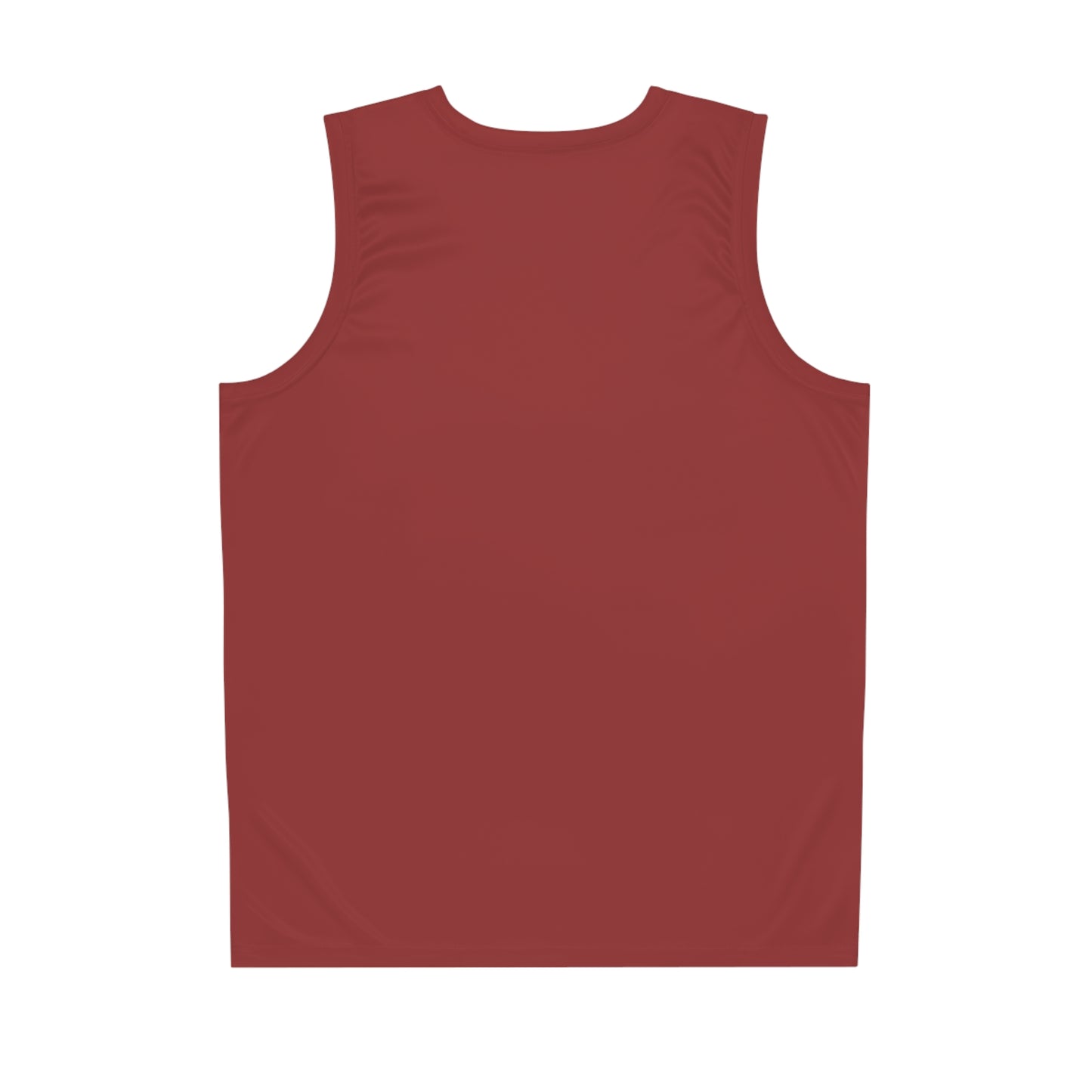 Maroon Performance Basketball Jersey — Small Chest Logo