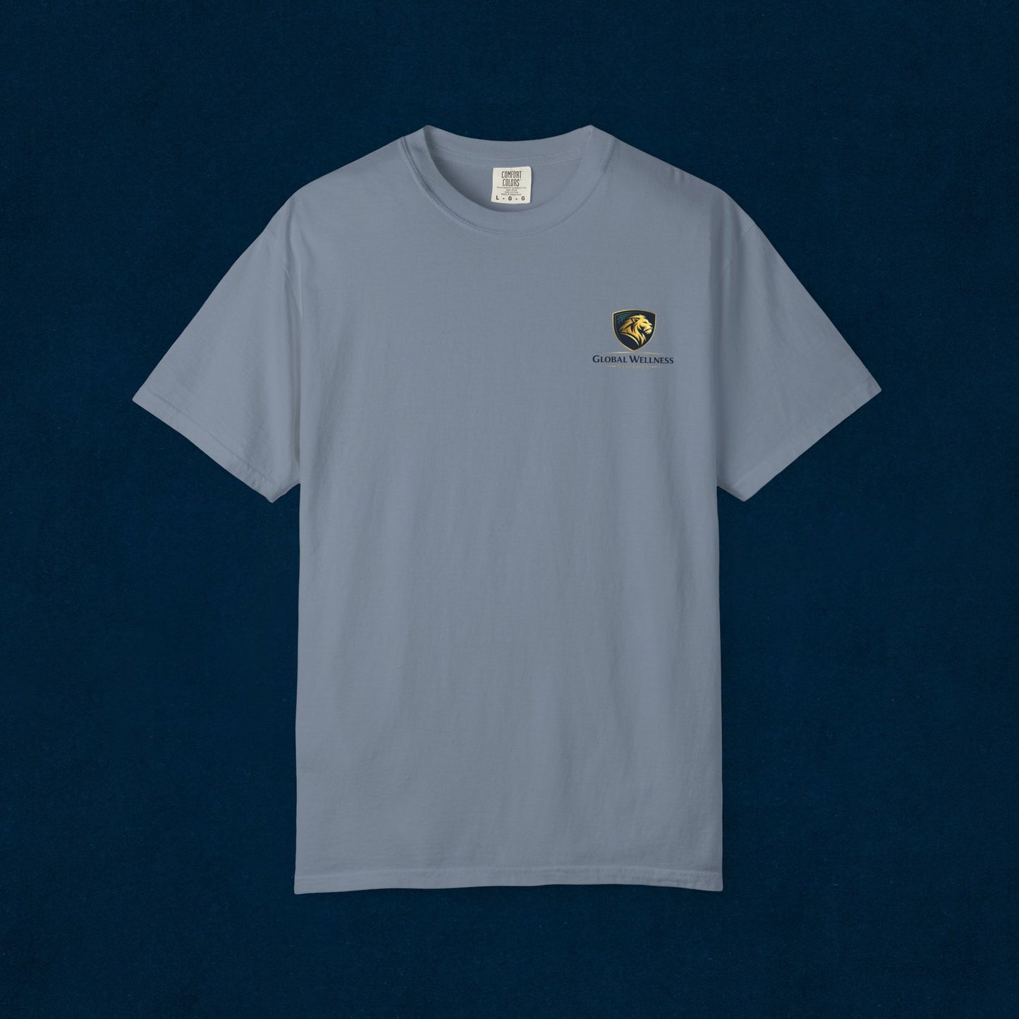 Vintage Crest T-Shirt — Gentle Waves Club Chest Logo