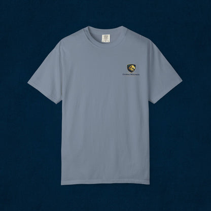 Vintage Crest T-Shirt — Gentle Waves Club Chest Logo