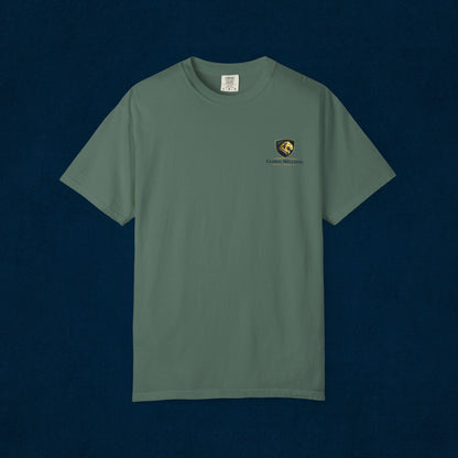 Vintage Crest T-Shirt — Gentle Waves Club Chest Logo