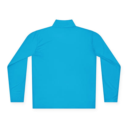 Quarter-Zip Pullover — Small Crest Logo "Live to Explore"