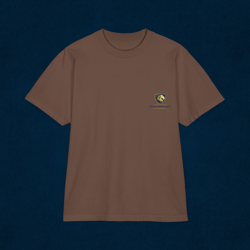 Chest Crest Logo T-Shirt — Minimal Shield Graphic Tee