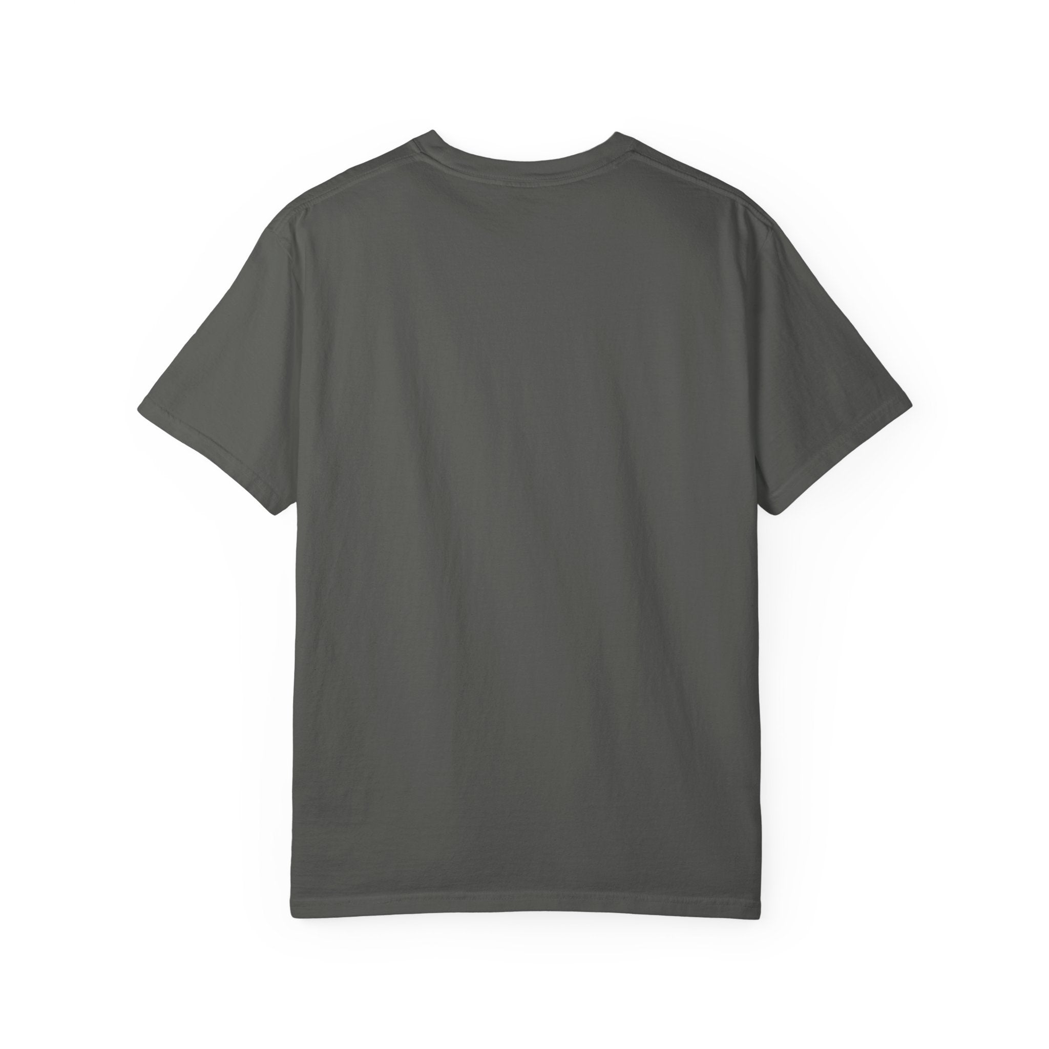 Classic Crest Pocket T-Shirt — Minimalist White Tee with Small Shield Logo