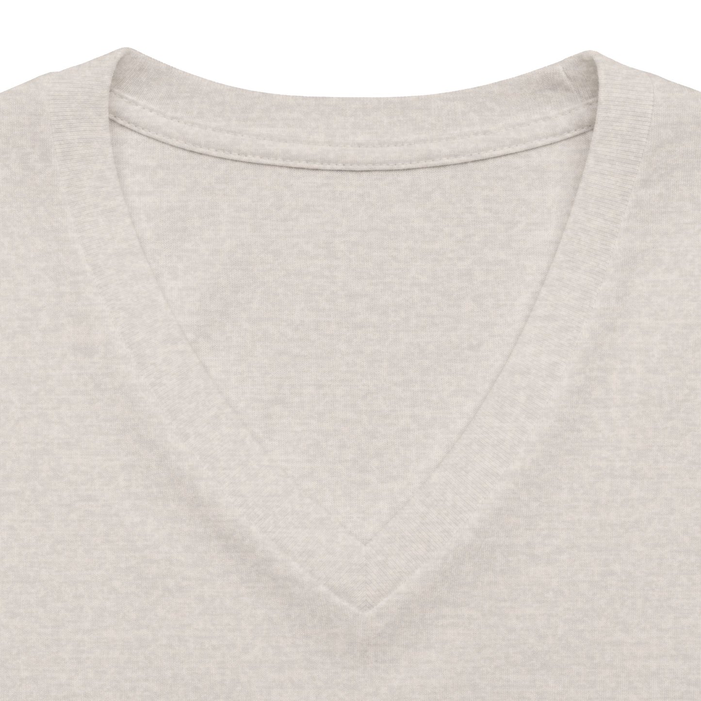 Women's V-Neck Tee — Small Chest Crest Graphic