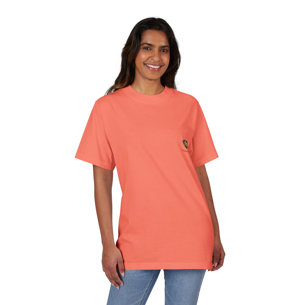 Chest Crest Logo T-Shirt — Minimal Shield Graphic Tee