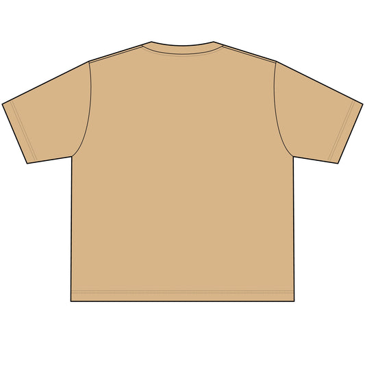 Chest Crest Tee — 'Golden Stallion' Logo Urban T-Shirt