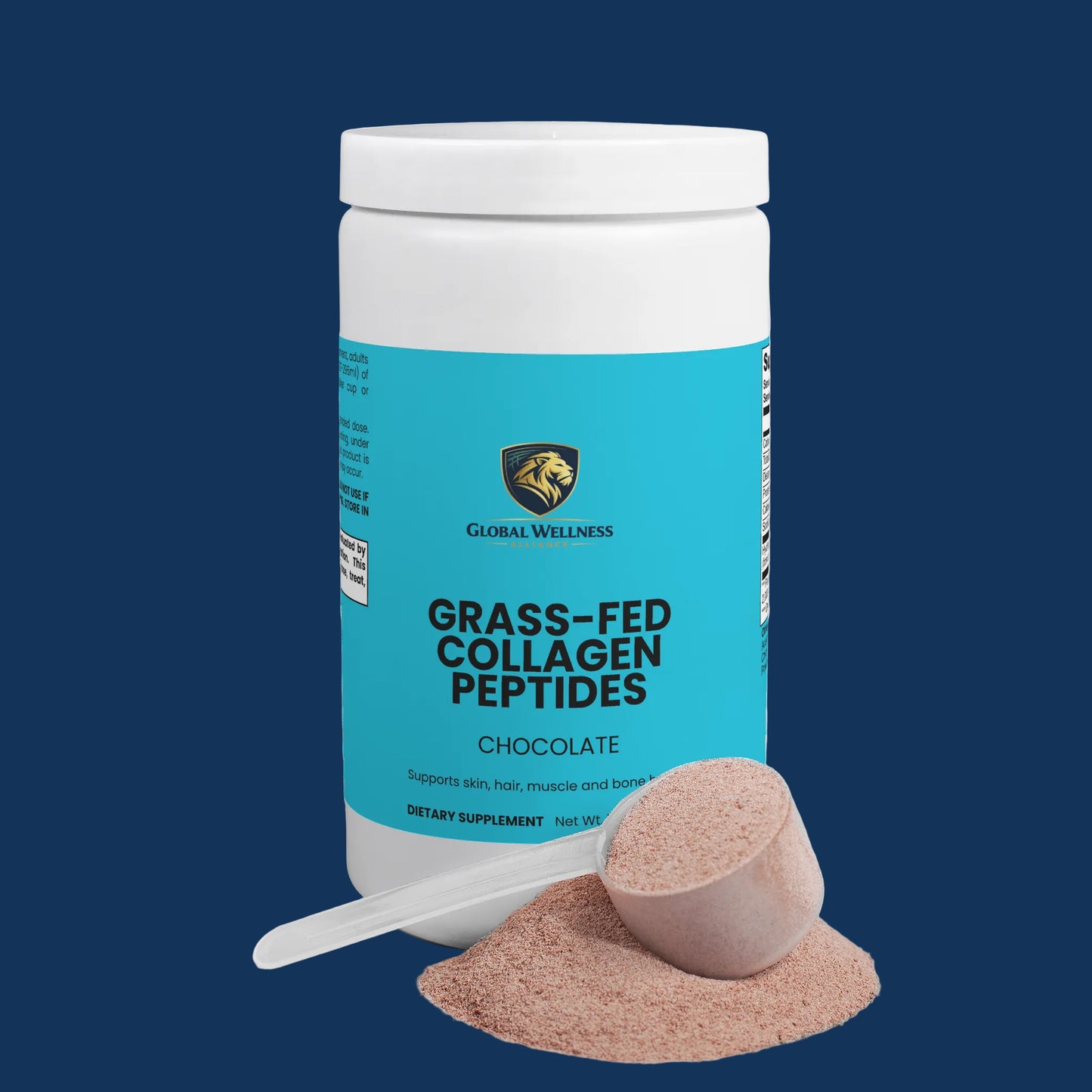 Grass-Fed Collagen Peptides Powder (Chocolate)