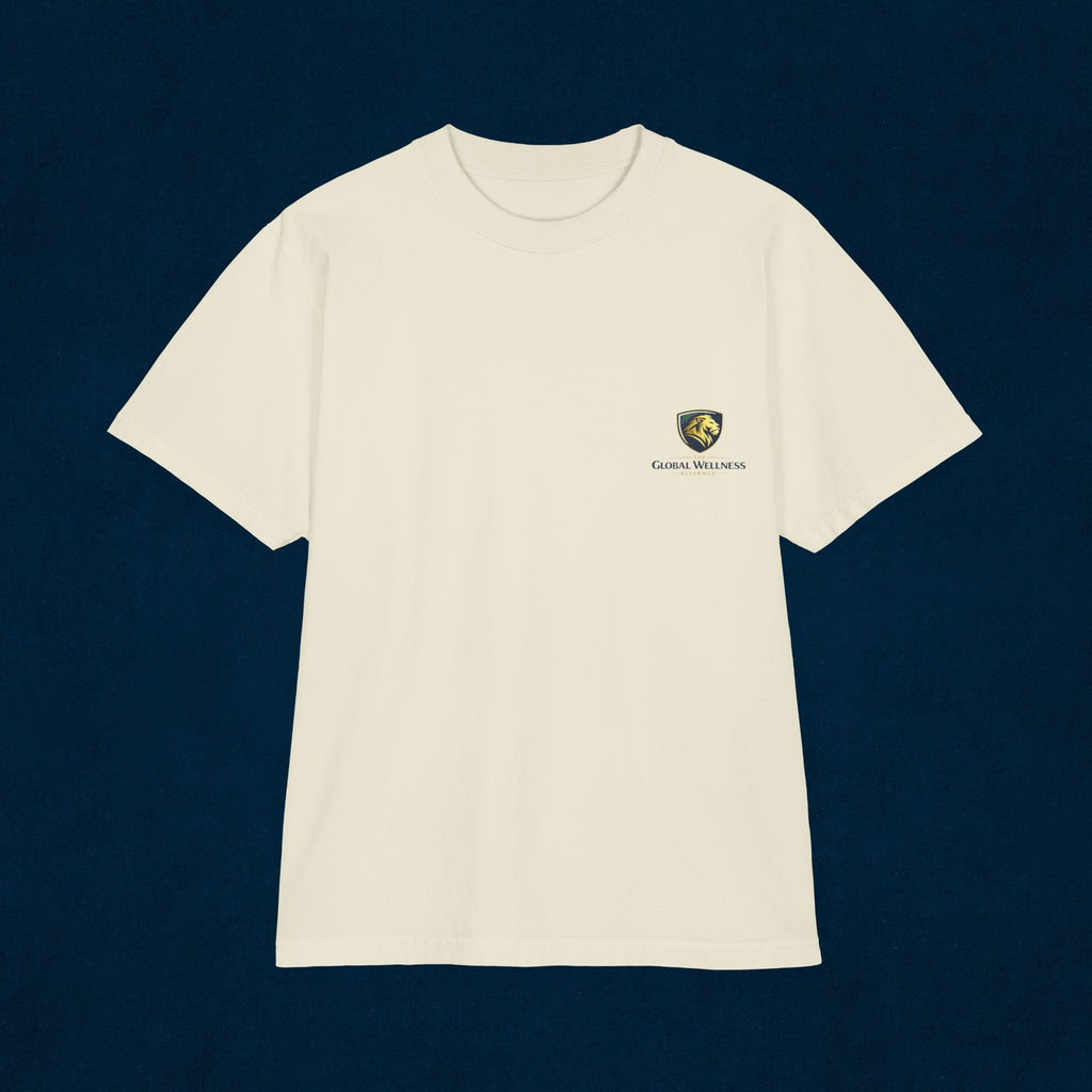 Chest Crest Logo T-Shirt — Minimal Shield Graphic Tee