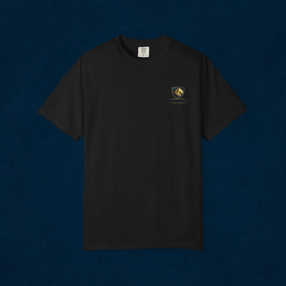 Vintage Crest T-Shirt — Gentle Waves Club Chest Logo