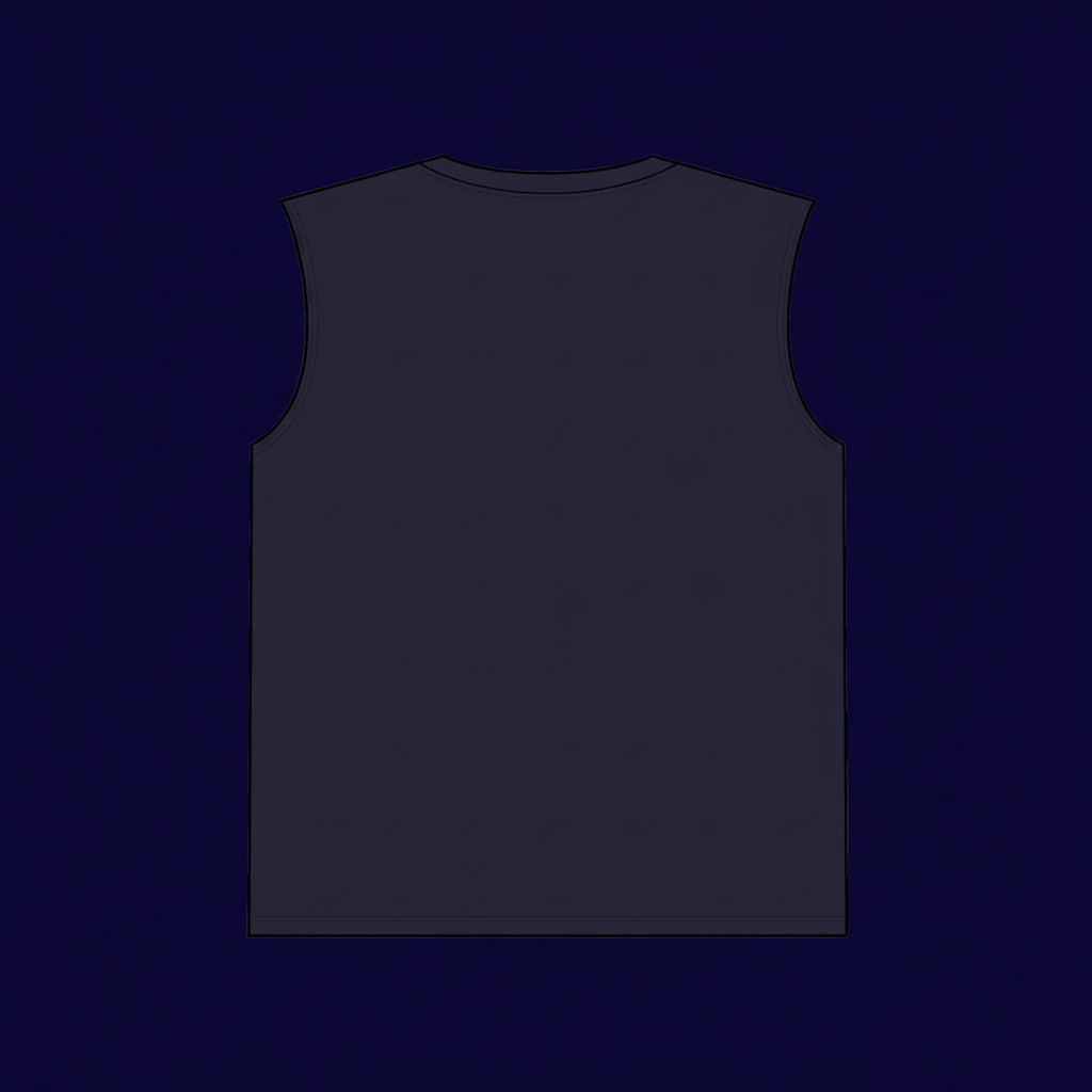 Sleeveless Performance Tee — Small Chest Logo "Road Warrior" Athletic Tank