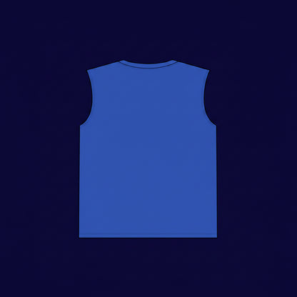 Sleeveless Performance Tee — Small Chest Logo "Road Warrior" Athletic Tank