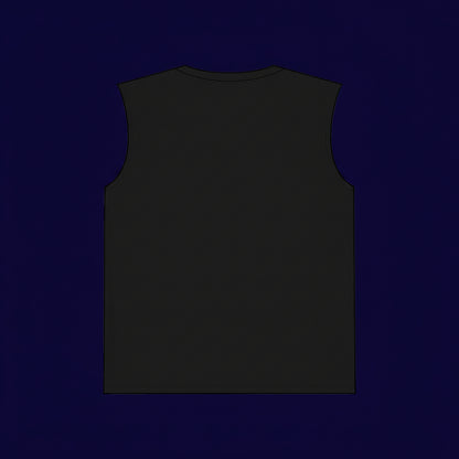 Sleeveless Performance Tee — Small Chest Logo "Road Warrior" Athletic Tank