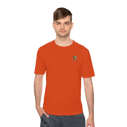 'To More' Moisture-Wicking Tee — Casual Graphic Athletic Shirt