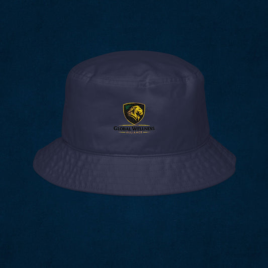 Global Wellness Lion Shield Bucket Hat