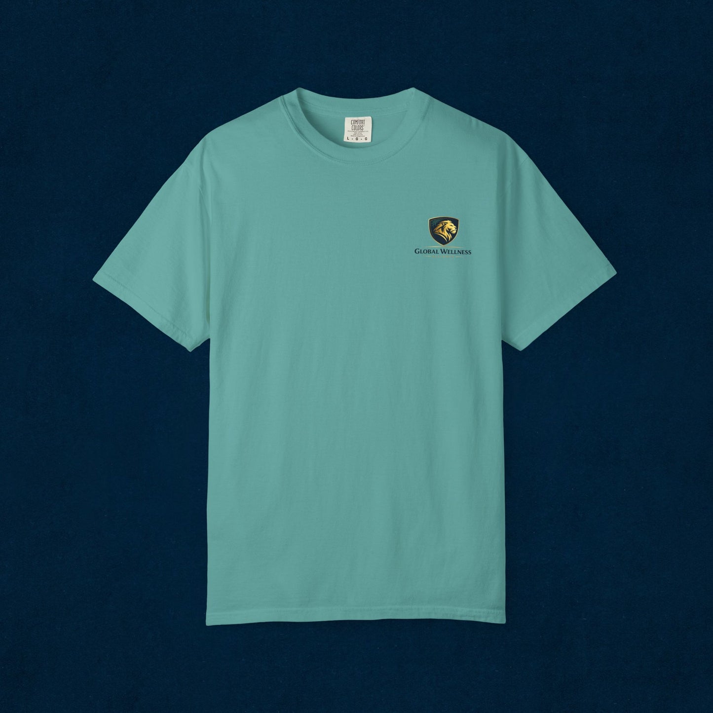 Vintage Crest T-Shirt — Gentle Waves Club Chest Logo
