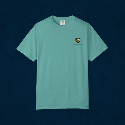 Vintage Crest T-Shirt — Gentle Waves Club Chest Logo