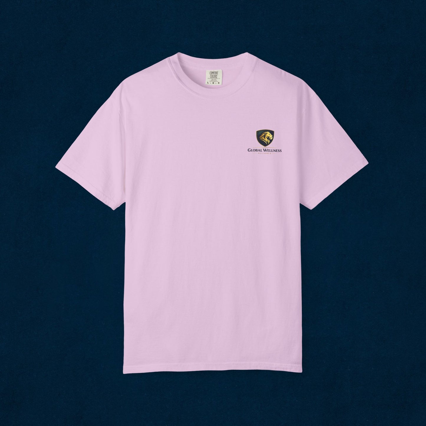 Vintage Crest T-Shirt — Gentle Waves Club Chest Logo
