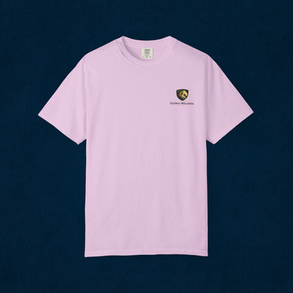 Vintage Crest T-Shirt — Gentle Waves Club Chest Logo