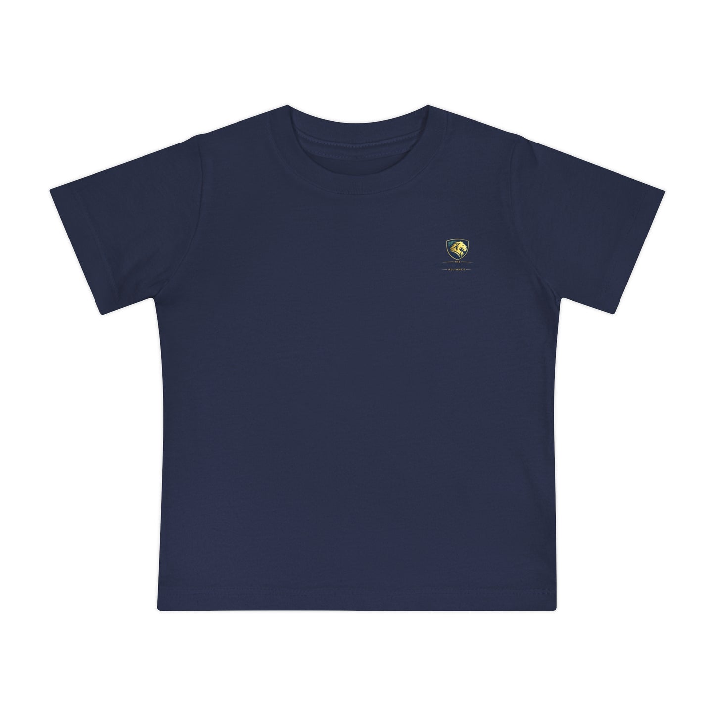 Baby T-Shirt — Yellow Mini Logo Tee (Cute Casual Infant Top)