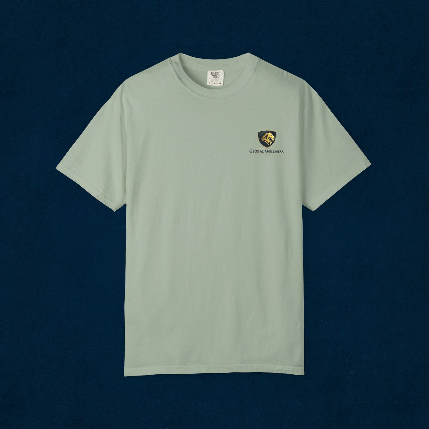 Vintage Crest T-Shirt — Gentle Waves Club Chest Logo