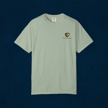 Vintage Crest T-Shirt — Gentle Waves Club Chest Logo