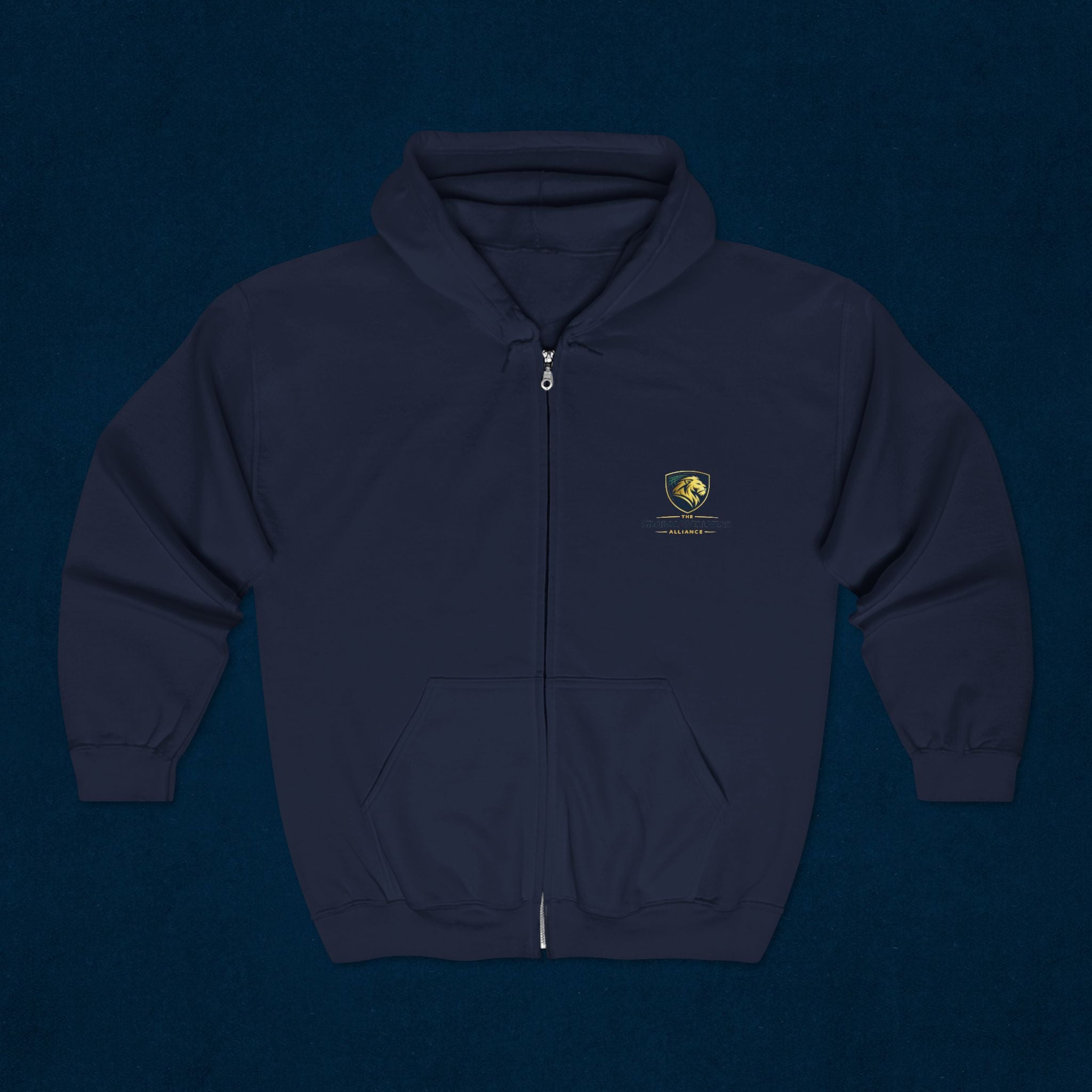 John Deere Logo Zip Hoodie — Farm Tractors Workwear