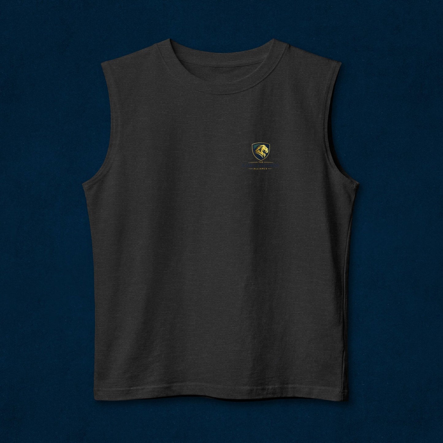 Lion Shield Muscle Athletic Tank Top