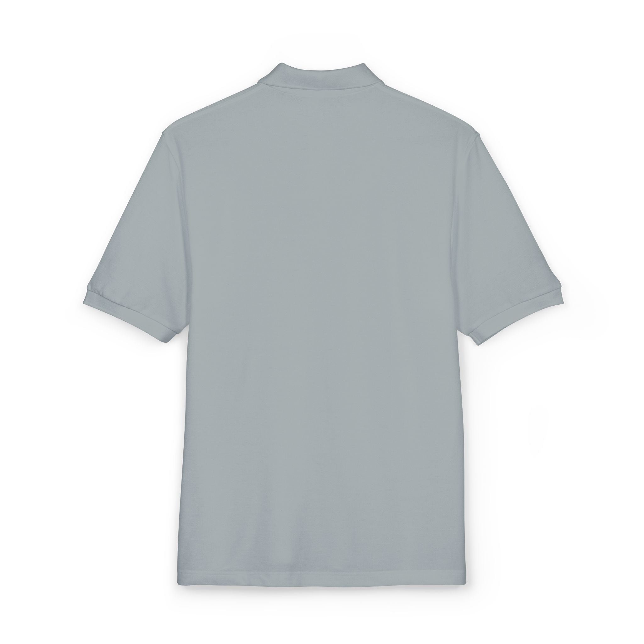Embroidered Lion Crest Polo Shirt — Classic Club Logo Polo