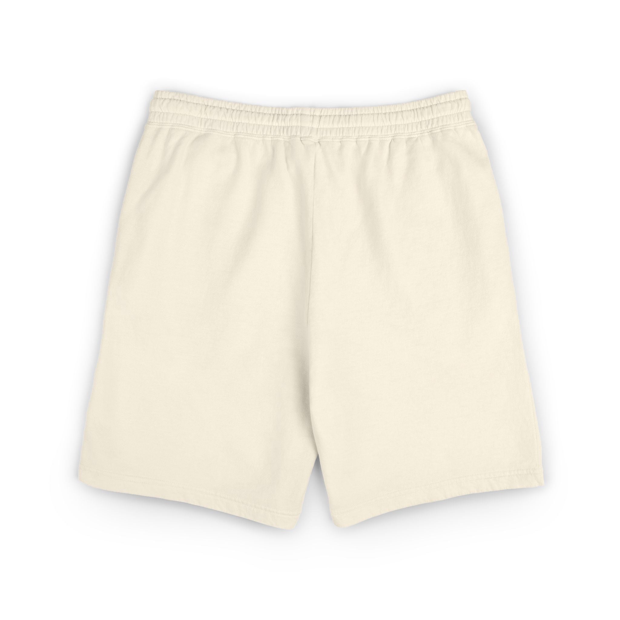 Fleece Sweat Shorts — Minimal Crest Logo Lounge Shorts