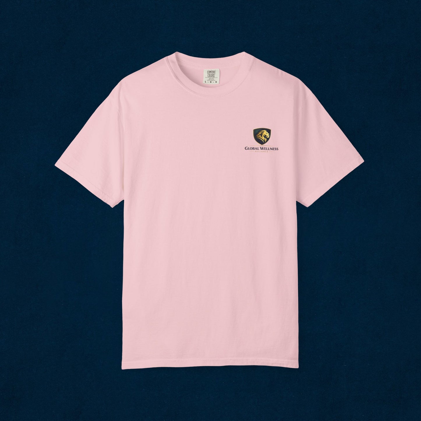 Vintage Crest T-Shirt — Gentle Waves Club Chest Logo