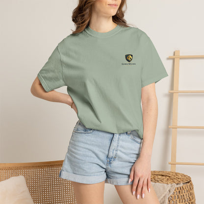 Vintage Crest T-Shirt — Gentle Waves Club Chest Logo