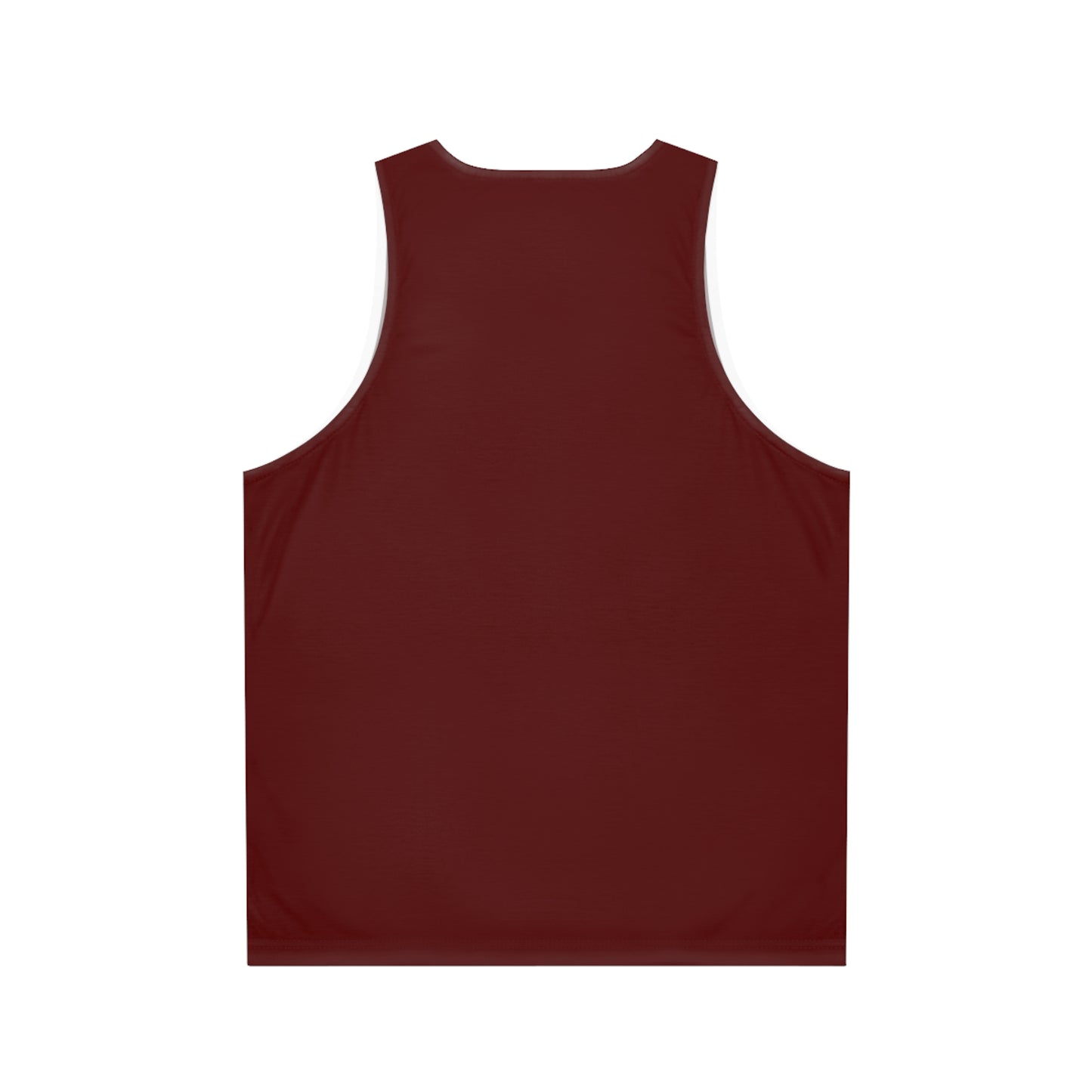 Maroon Crest Tank Top - Small Chest Emblem Athletic Sleeveless Tee