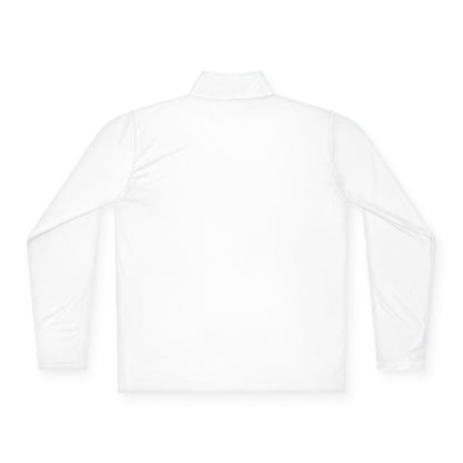 Quarter-Zip Pullover — Small Crest Logo "Live to Explore"