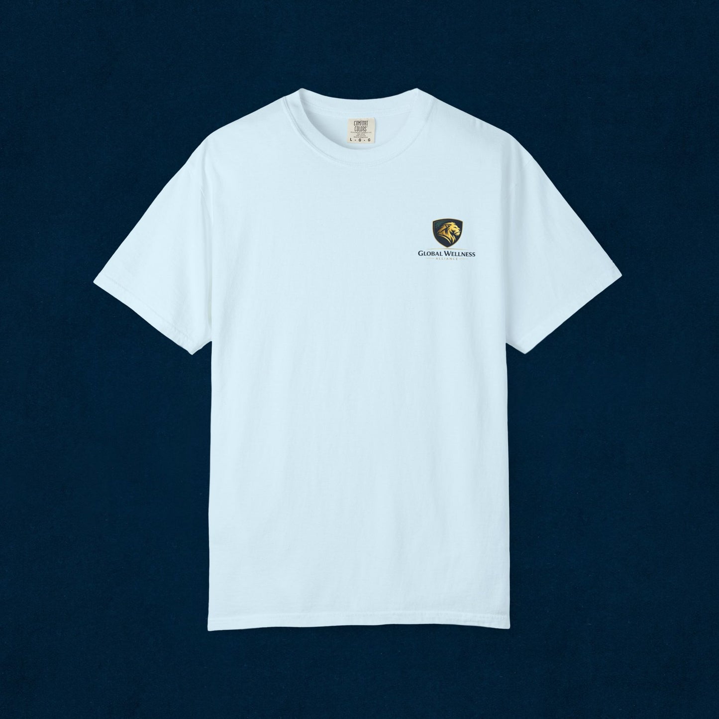 Vintage Crest T-Shirt — Gentle Waves Club Chest Logo