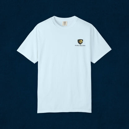 Vintage Crest T-Shirt — Gentle Waves Club Chest Logo