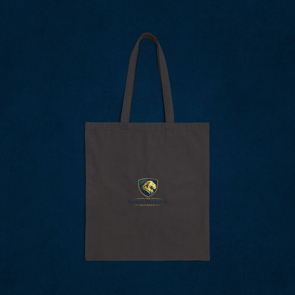 Canvas Tote Bag — Global Wellness Logo Eco Shopper