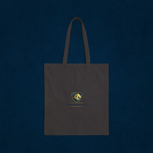 Canvas Tote Bag — Global Wellness Logo Eco Shopper