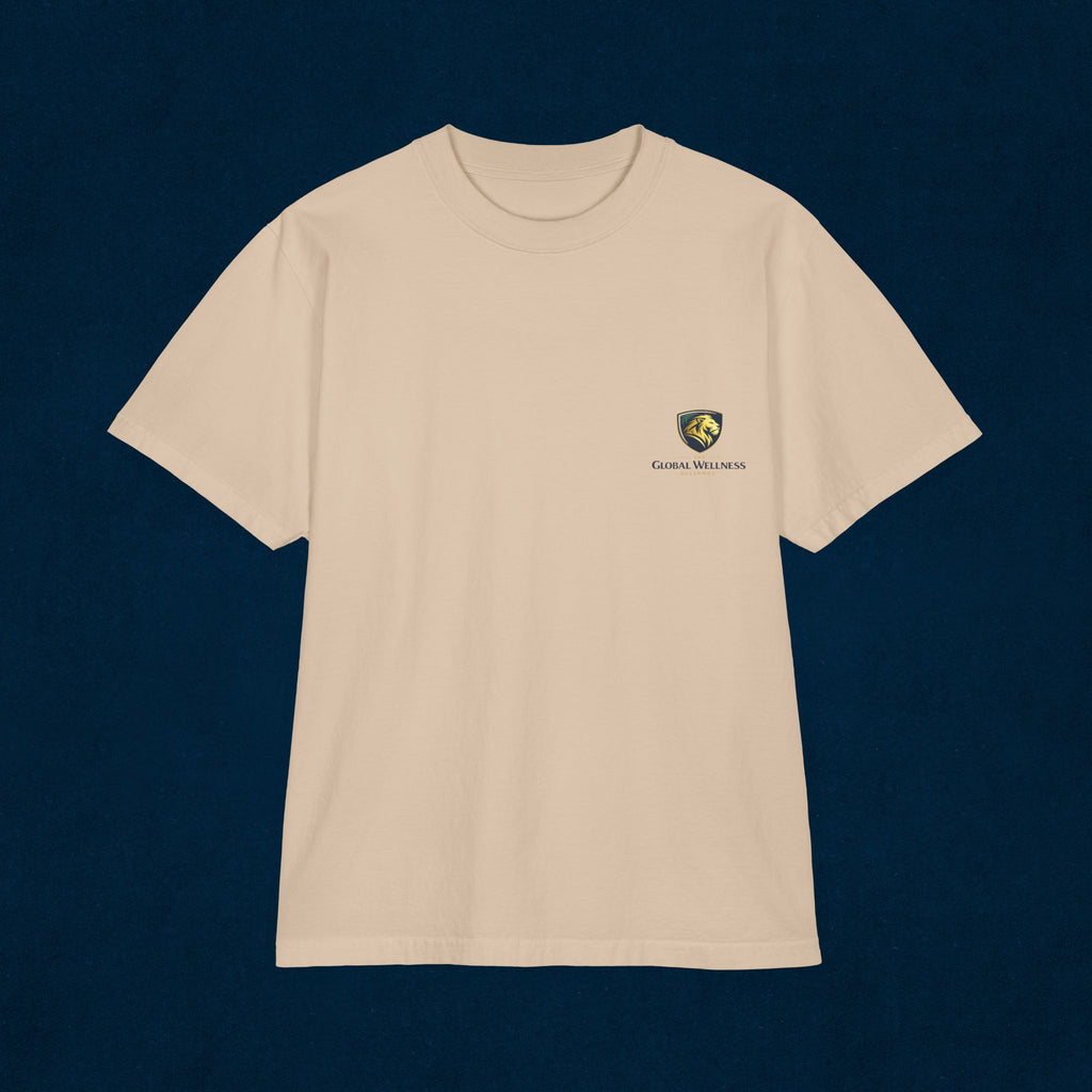 Chest Crest Logo T-Shirt — Minimal Shield Graphic Tee