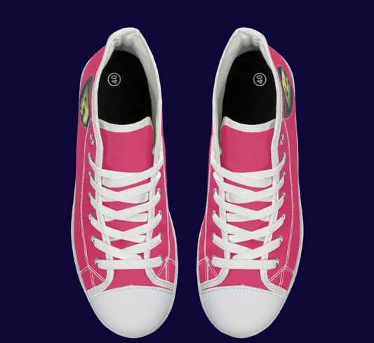 Custom Unisex High Top Canvas Sneakers