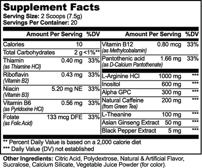 Focus Powder (Sour Candy)